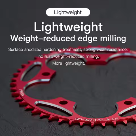 VXM 130BCD 38T-60T MTB road Bike Chainring Narrow Width for Shimano 5700 6700 Crank Set Ring Crown 1