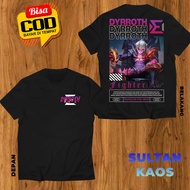 SULTAN KAOS DEWASA DAN ANAK MOBILE LEGEND DYRROTH PRINCE OF THE ABYSS BAJU ML DYRROTH FIGHTERS TSHIR