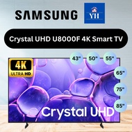 SAMSUNG CRYSTAL 4K UHD SMART TV 43"/50''/55"/65"/75"/85" U8000F SERIES (DELIVERY KLANG VALLEY AREA)