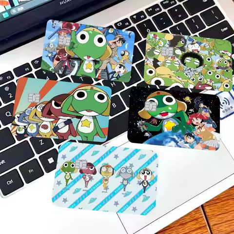 Keroro Frog Cool Gunsou Sergeant 100% Hot Sale Amine Credit Debit Bank Card Bus Card Film Skin Stick