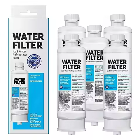 Replace DA97-17376B Refrigerator Water Carbon Filter for Samsung HAF-QIN/EXP, HAF-QIN, DA97-08006C, 