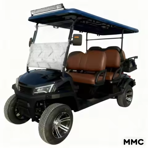 Powerful 2/4/6/8 Seater 4WD Electric Golf Cart 60V 7000W 63km/h 4WD Multi-Color Durable Slip-Resista