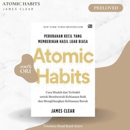Preloved Atomic Habits Book by James Clear Original