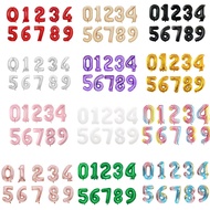32inch birthday Number Balloon Foil Balloon 0-9 Birthday Decoration Party Needs baby toys Home Decor