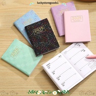 LUCKYSTOREGOODS 2025 Planner Notebook, A7 Mini 2025 Agenda Book, Mini with Calendar English Laser Po