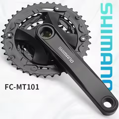 Shimano ALIVIO FC MT101 Crank Mountain Bike Bicycle Crankset MT101 3×9 Speed 170mm 40-30-22T Square 