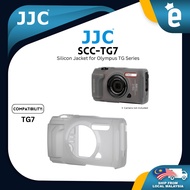 JJC TG7 Silicone Protective Jacket for OM SYSTEM Tough TG-7 Digital Camera, Soft Silicone Case TG-7 