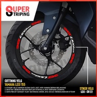 Yamaha Lexi 155 Wheel Rim Variation Sticker Motorcycle Accessories 14 inch reflective Rims 22