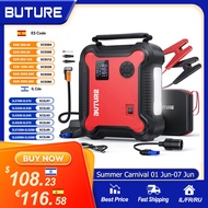 Buture 5 in 1 Car Jump Start Air Compressor 26800mAh Power Bank Portable Battery Booster Digital Tir