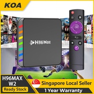 [Fully loaded with applications] New H96MAX Android 11.0 S905W2 supports WIFI 6 USB 3.0 2.0 3D 4K video decoder smart Android TV box set-top box home theater