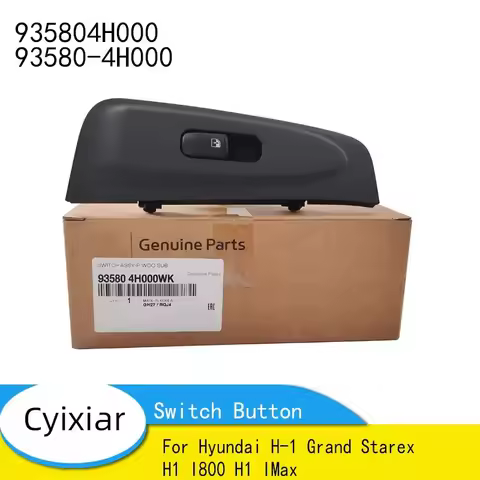 For Hyundai H-1 Grand Starex H1 I800 H1 IMax Passenger Console Control Switch Button OEM 935814H000 