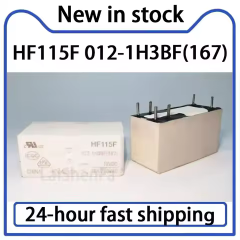 5PCS HF115F 012-1H3BF(167) JQX-115F Relay 6-pin 16A Stock
