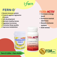 IFERN DUO Fern D 120 Softgels and Fern Activ 60 Capsules - CatrionasCollection