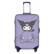 （Ready Stock）Sanrio Kuromi Thick Luggage Cover Travel Suitcase Protector Dust-Proof Waterproof Cover for 18-32 Inch