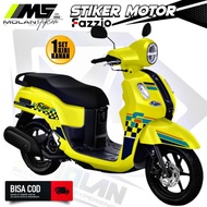 Decal Sticker Striping Variation Yamaha Fazzio 125 - Yamaha Fazzio Hybrid |Fazzio Decal - Fazzio Tri