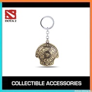 Dota 2 Aegis Of The Immortal Champions Shield Design Keychain