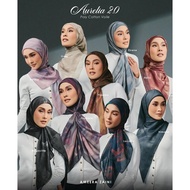AMEERA ZAINI Aurelia | Aurelia 2.0 - Cotton Square & Satin Shawl