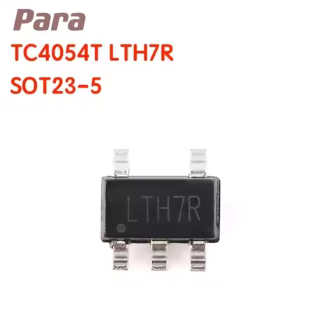 20/10pcs TC4054T SOT23-5 TC4054 SOT-23 LTH7R TLC4054 TP4054 0.5A Linear Lithium Lon Battery Charger