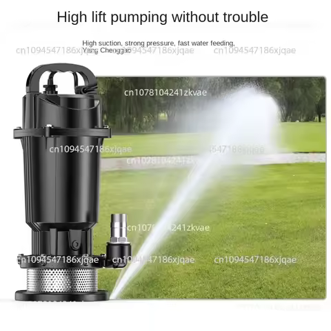Diving Pump Household Water Suction Small Water Pump 220v Mud Sewage Feces Agricultural Irrigation D