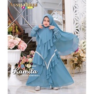 hk3 KAMILA IED SERIES / gamis anak / gamis syari anak / pakaian