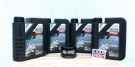 ชุดถ่ายน้ำมันเครื่อง BMW R 1200 GS 13-16 S1000rrR Nine THP2 LIQUI MOLY 15w-50 พร้อมกรองน้ำมันเครื่อง