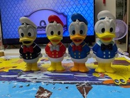 Herocross限量版 Donald  Duck 一套　4隻 唐老鴨