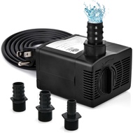 Goplus 240GPH Submersible Water Pump (900L/H, 22W), Ultra Quiet Fountain Water Pump with 7.2ft High 