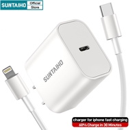 Suntaiho 20W Fast Charger Apple USB C Cable for Iphone 14 11