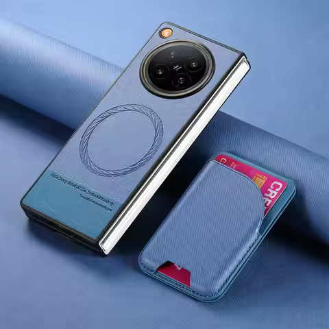 For OPPO Find N6 5G 2In1 Detachable Leather Wallet Holder Card Case For Oppo Find N5 Magnet Back Cov