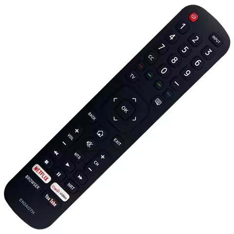 EN2AI27H remote control compatible with Hisense TV 32K20W 32K366W 332H5C 39H5D 40H4D 49H6050E 60H6E1
