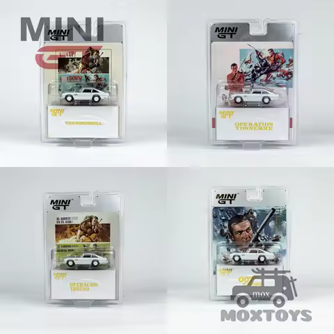 MINI GT 1:64 DB5 007 Diecast Model Car