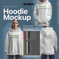 Mockup Hoodie Oversized | Cotton Mockup | Mockup Tshirt High Quality Photoshop