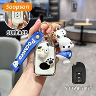 Soopsori For Toyota Vios 2024 Key Cover Yaris/ Vios/ Ativ 2019-2022 TPU Car Key Case Holder Vios 202