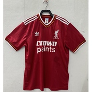 1986-87 Liverpool Home Retro Jersey LIV Football Vintage Jersey Soccer Classic Shirt