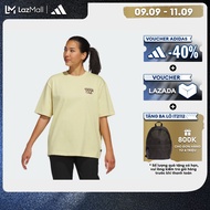 [CHỈ 10-11.9-VOUCHER 40%] adidas Golf Golf Book Club Graphic Oversized Tee Women Yellow JI9498