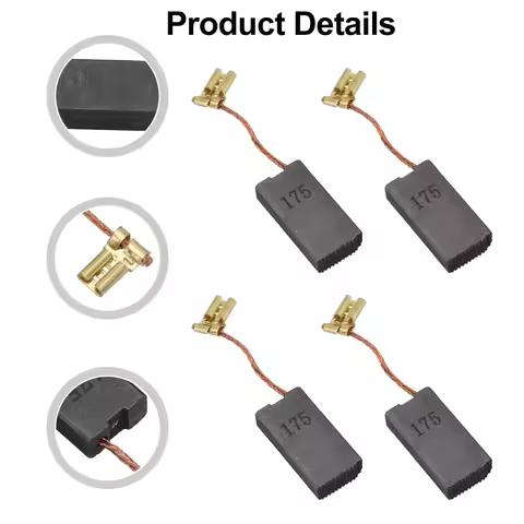 4pcs CB175 Carbon Brush Electric Hammer Drill Graphite Brush For HR5210C HR4510C HM1213C HM1203C CB-