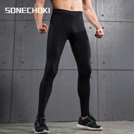 tfu336336 ขายดีที่สุด - /☃❍☃ Mens Gym Compression Leggings Sport Training Pants Dry Tights Basketball Jogging Workout Trousers Polyester
