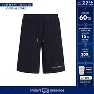 Tommy Hilfiger กางเกงลำลอง ผู้ชาย รุ่น MW0MW38698 DW5 - สีน้ำเงิน ทรง Regular Fit