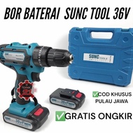 SUNC TOOL BATTERY DRILL 36V CORDLESS Drill 36 V 36 VOLT CAS DRILL