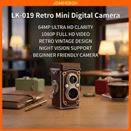 64MP Retro Mini Digital Camera Autofocus 1080P HD Portable Vlogging Camera Student Gift Camera Compa