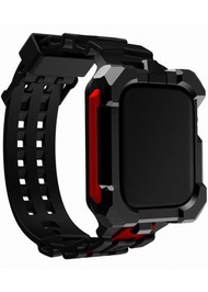 Element Case - Special Ops (Apple Watch Series 7/8/9, 45mm) 防撞保護殻-– 黑色/紅色