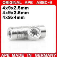 10PCS Germany ABEC-9 Bearing 684 618/4 628/4 638/4 4*9*2.5 4*9*3.5 4*9*4 mm ZZ -2Z -2RS  Miniature P
