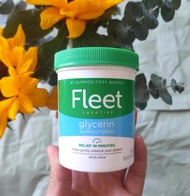 in stock American Fleet Glycerin Suppositories glycerin solid suppository through the night to softe