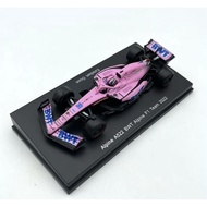 F1 Racing Car Model 1: 64 SPARK Alpine A522 Alpine Fleet A522 Okkou Pink Special Coating F1 Racing C