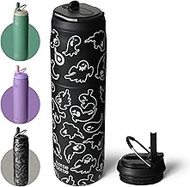 BOTTLE BOTTLE Stainless Steel Water Bottle with Straw and Lid 32 oz Insulated Cup Stay Cold for 24 H