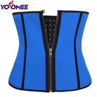 Yoomee Cao Su Cho Nữ Gen Phần Eo Mặc Khi Tập Luyện Corset Dây Kéo Underbust Đai Cincher Trọng Lượng