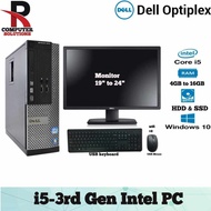 DELL Optiplex 7020 Intel Core i5-3rd Gen - PC Only & Full Set  [ Refurbished ]