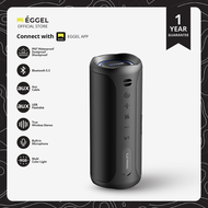 Eggel Terra 3 Plus S Waterproof Portable Bluetooth Speaker with RGB Lights