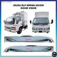ISUZU ELF NPR66 HICOM N-SERIES NQR NKR DOOR VISOR CHROME ISUZU HICOM ACCESSORIES