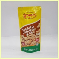 ▄ ▜ § Growers Toasted Cashew Nuts 80g
